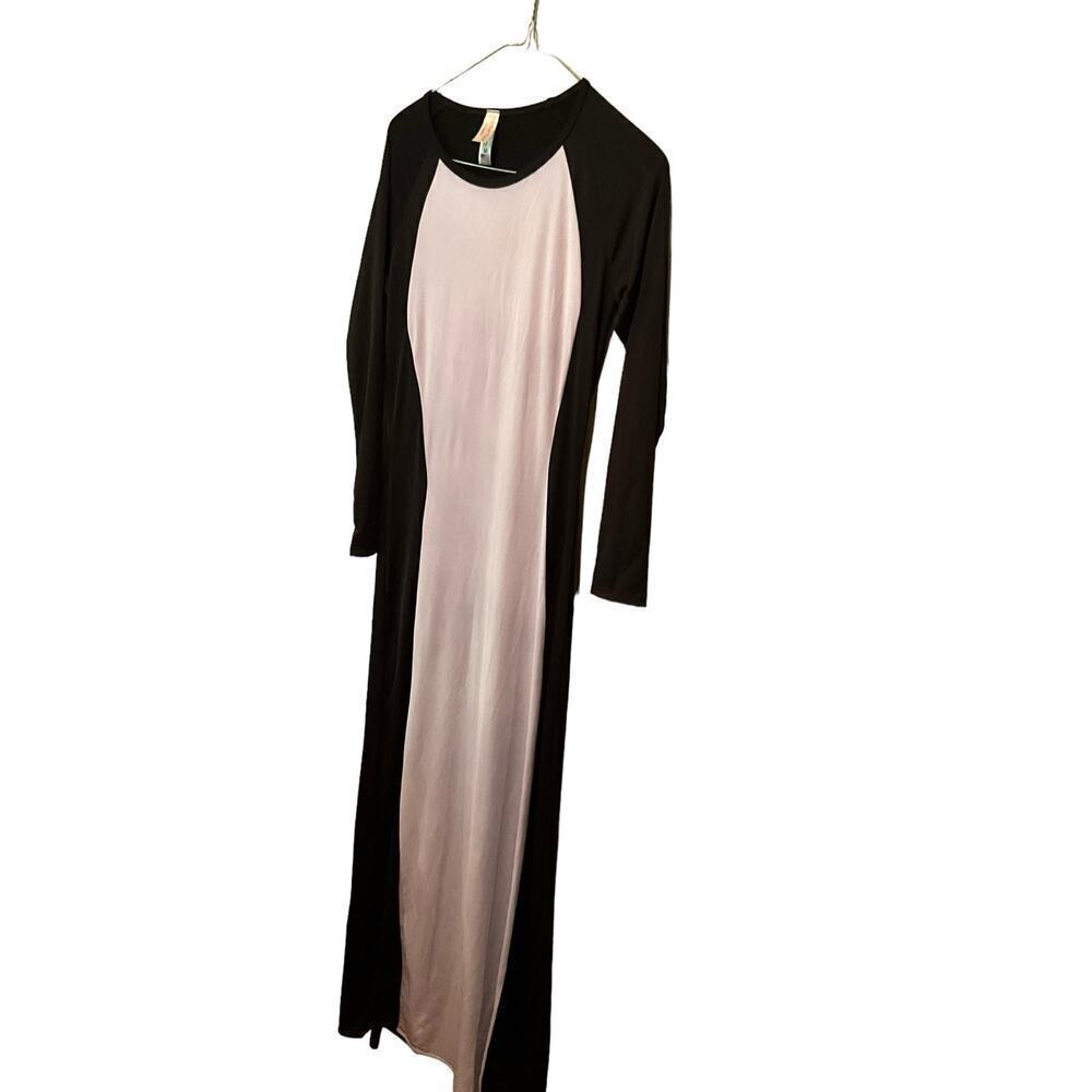 American Twist White Panel maxi dress sz Medium